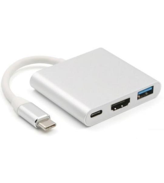 Adaptateur USB Type C Vers HDMI 4k USB 3.0 Convertisseur Hub pour MacBook Pro