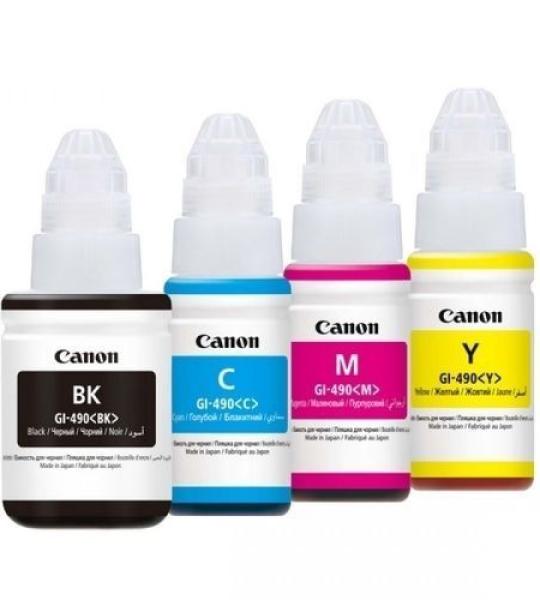 Canon PACK Bouteilles d'encre GI-490 pour les imprimantes économiques PIXMA