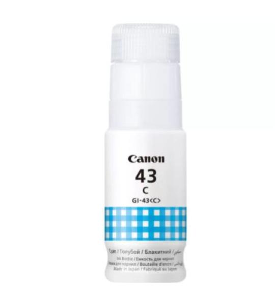 Bouteille d'encre d'origine Canon GI-43C Cyan