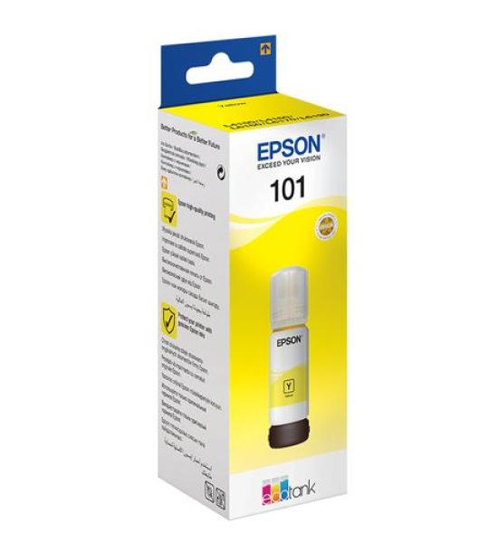 Epson 101 Jaune - Bouteille d'encre Epson EcoTank d'origine