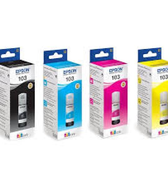 PACK Bouteille d’encre 103 Epson EcoTank d’origine