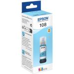 Epson 108 Cyan clair - Bouteille d'encre Epson EcoTank d'origine