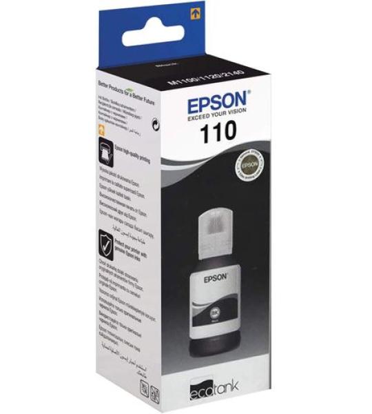 Epson 110 Noir - Bouteille d'encre Epson d'origine