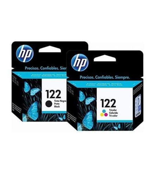 Pack cartouche HP 122 Noir + 122 Couleur
