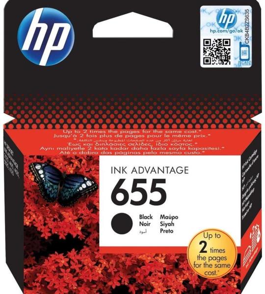 Cartouche HP 655 Noir