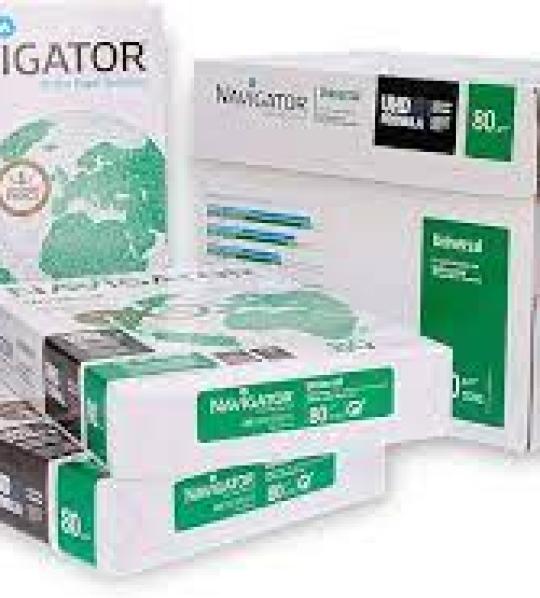5 Ramettes de papier imprimante A4 80g -Navigator
